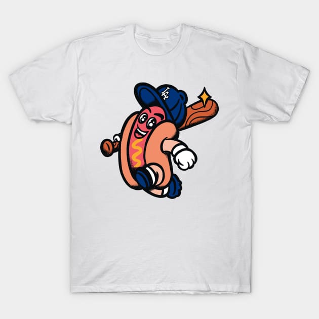 Dodgers T-Shirt by brainchaos